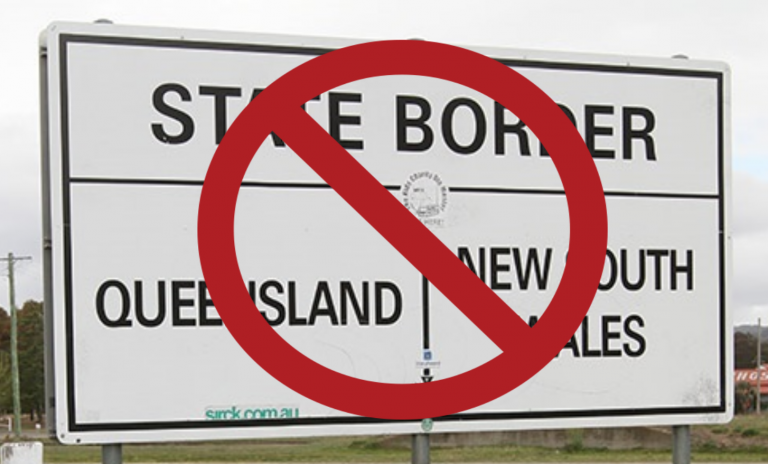 Queensland Border Closed